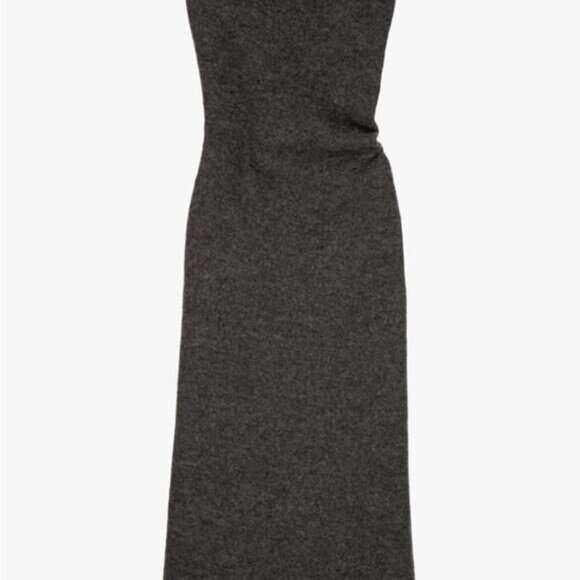 ZARA WOOL DRESS LIMITED EDITION GRAY - Picture 9 of 9